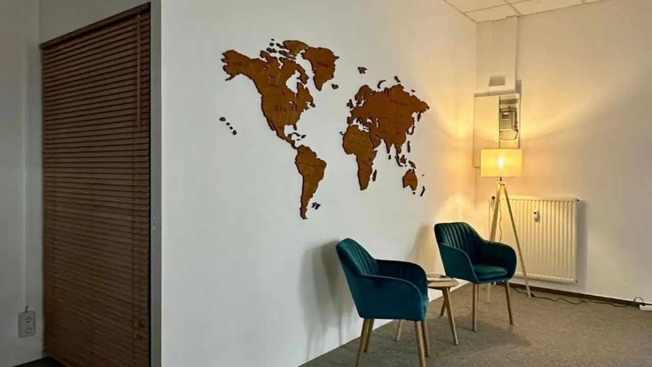 Unser Eingangsbereich im Büro in Weimar