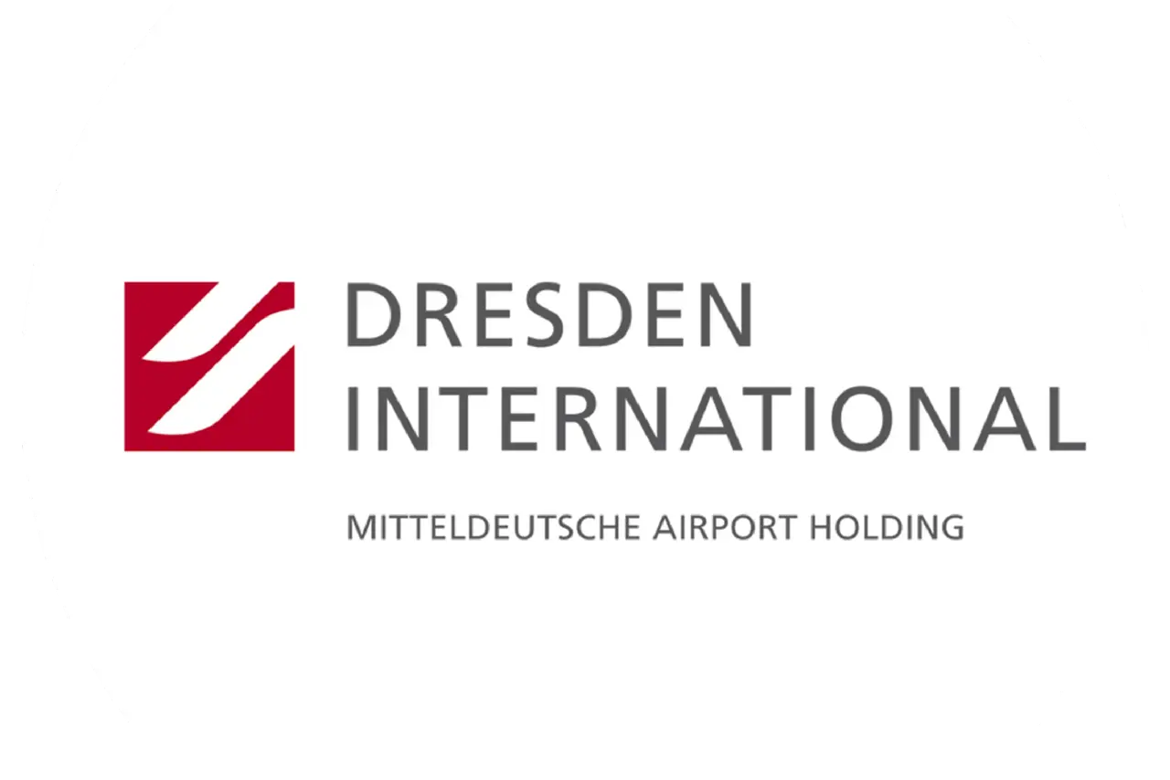 Logo Flughafen Dresden