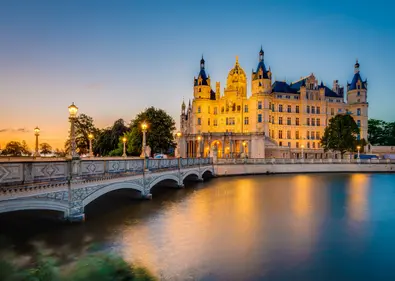 Schwerin, Wismar und Lübeck