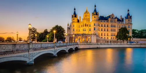 Schwerin, Wismar und Lübeck