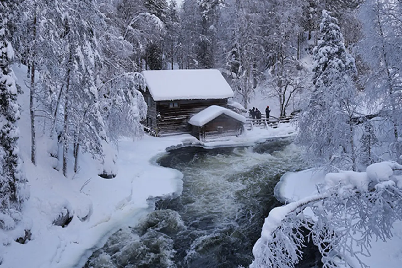 Schneeschuhwandern im Oulanka Nationalpark