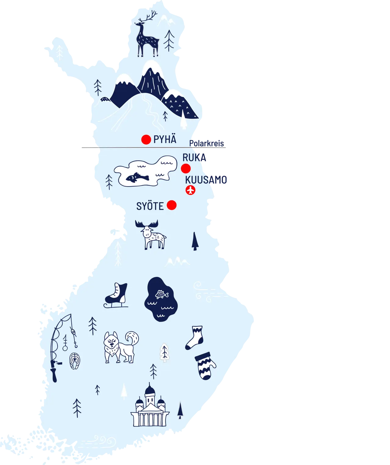 Ihr Finnland-Winterabenteuer mit vianova